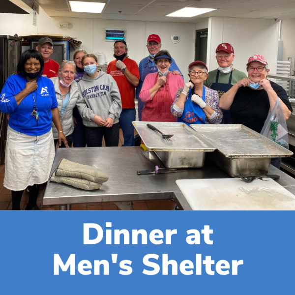 Men's Shelter Dinner